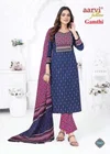 Gamthi Vol 11 By Aarvi Kurti With Pant And Dupatta Wholesale Suppliers In India